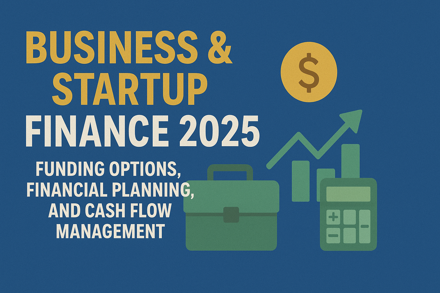Business & Startup Finance 2025: Funding Options, Financial Planning, and Cash Flow Management